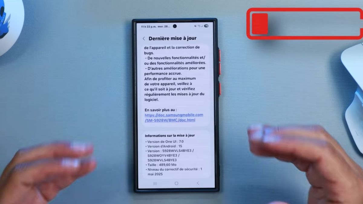 Was kann die Akkulaufzeit meines Samsung so schnell verringern?