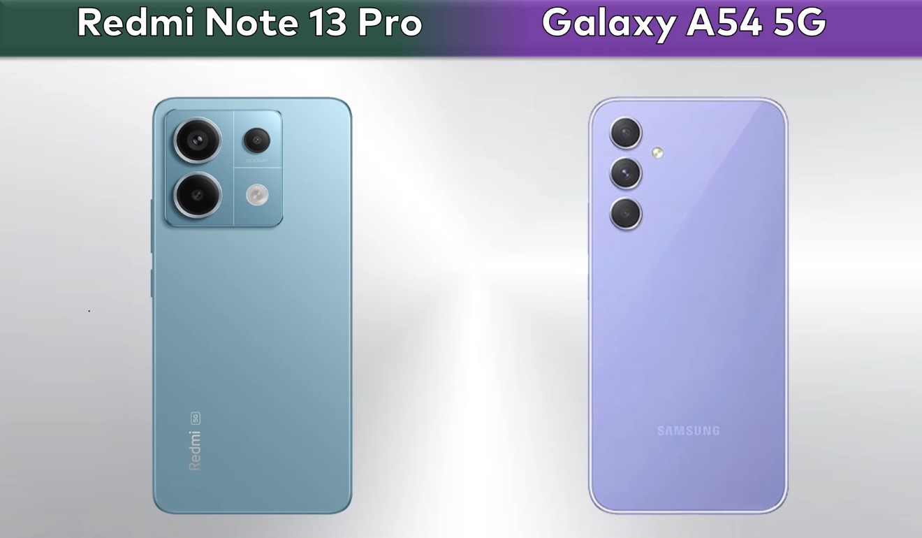 Redmi Note 13 Pro vs Samsung Galaxy A54: das beste Preis-Leistungs-Verhältnis